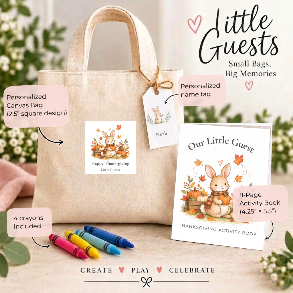 Thanksgiving Activity Kits for Kids | Little Guests