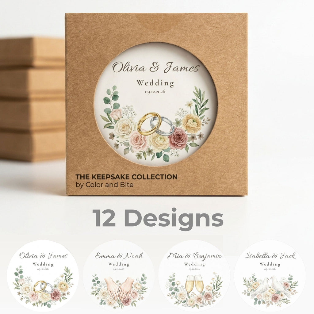 Personalized Wedding Cookie Favors | The Keepsake Collection