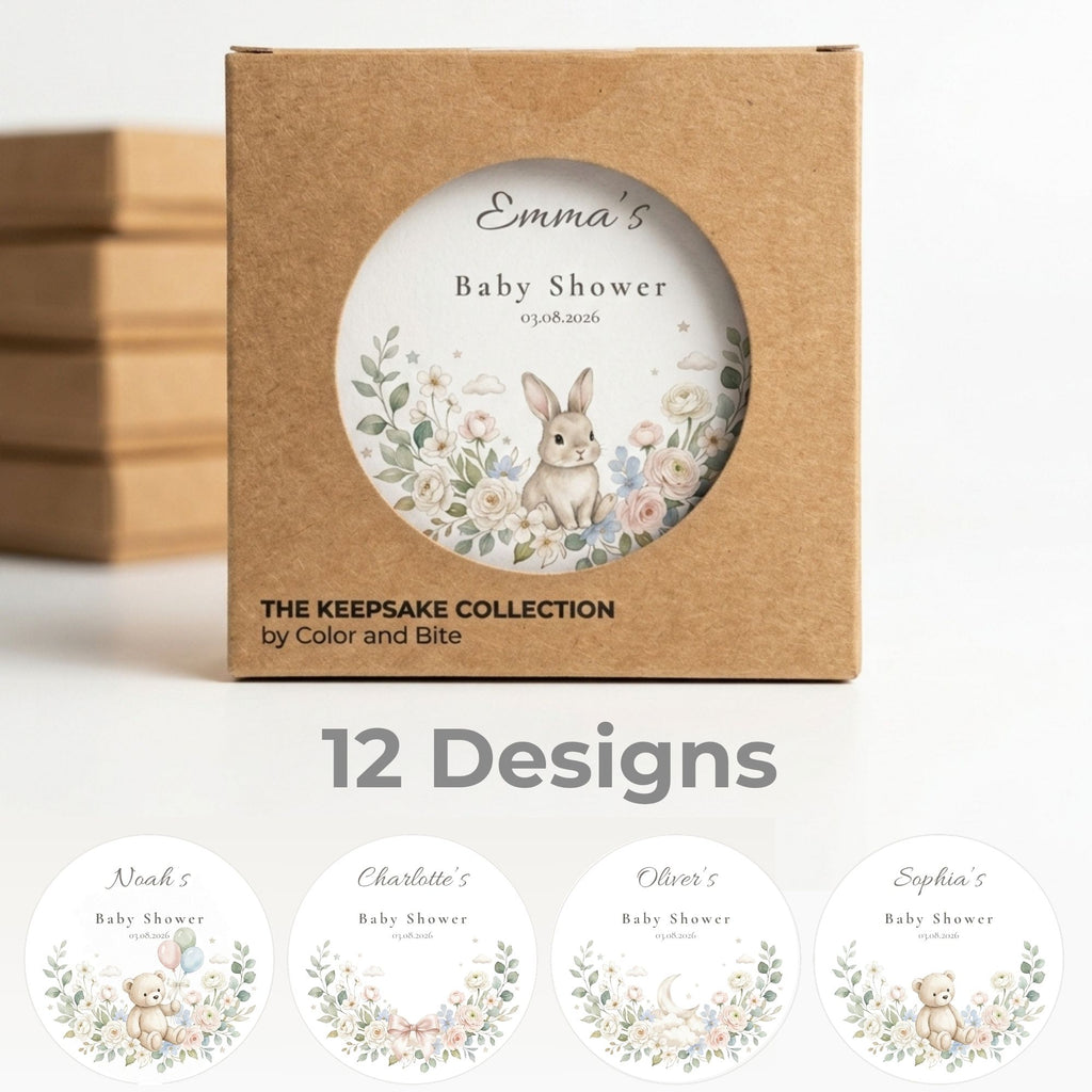 Personalized Baby Shower Cookie Favors | The Keepsake Collection