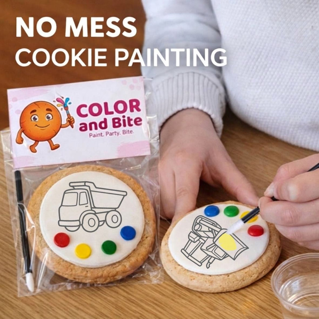 Construction Paint Your Own Cookie Kit