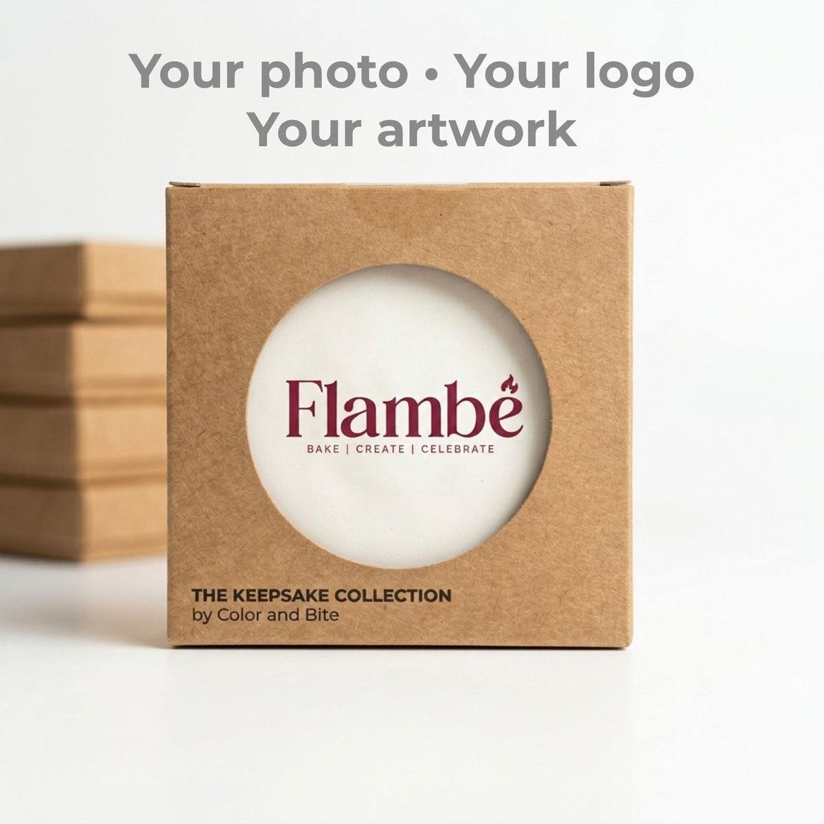 Custom Photo or Logo Cookie Favors | The Keepsake Collection