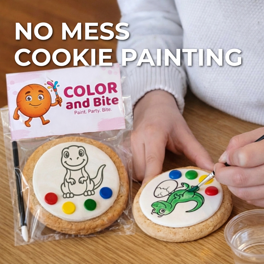 Dinosaur Paint Your Own Cookie Kit