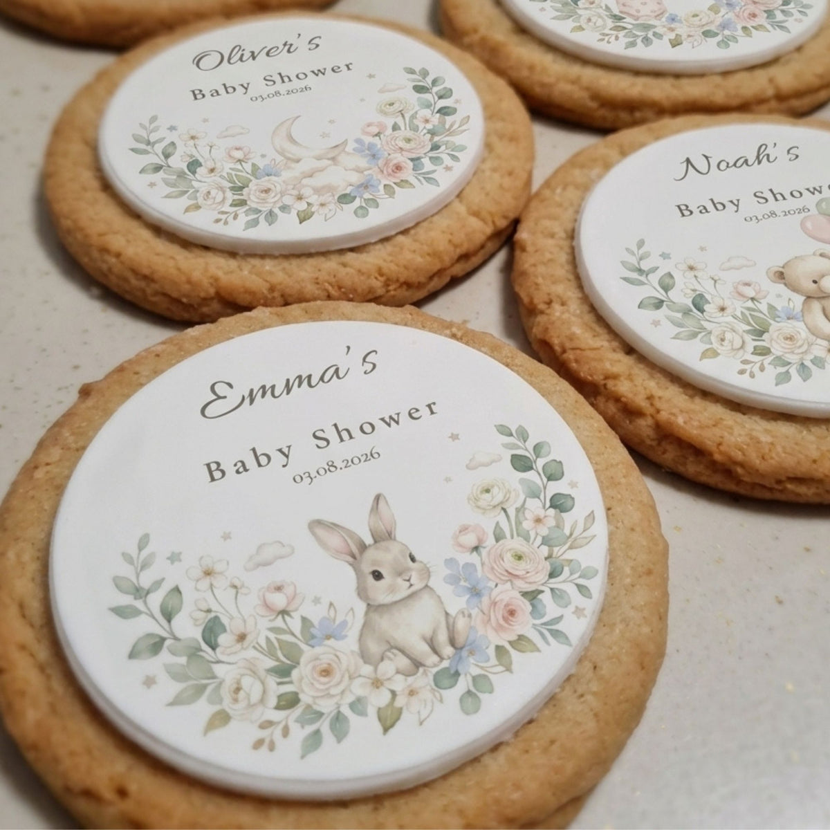 Personalized Baby Shower Cookie Favors | The Keepsake Collection