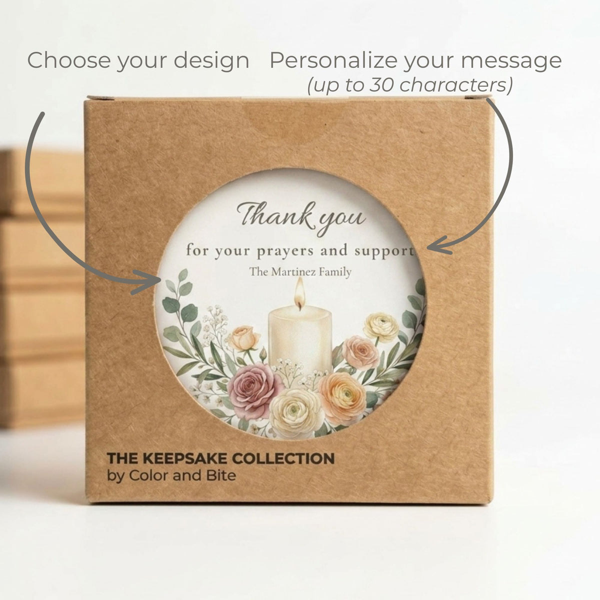 Personalized Thank You Cookie Favors | The Keepsake Collection
