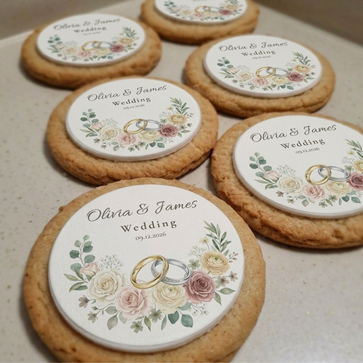 Personalized Wedding Cookie Favors | The Keepsake Collection