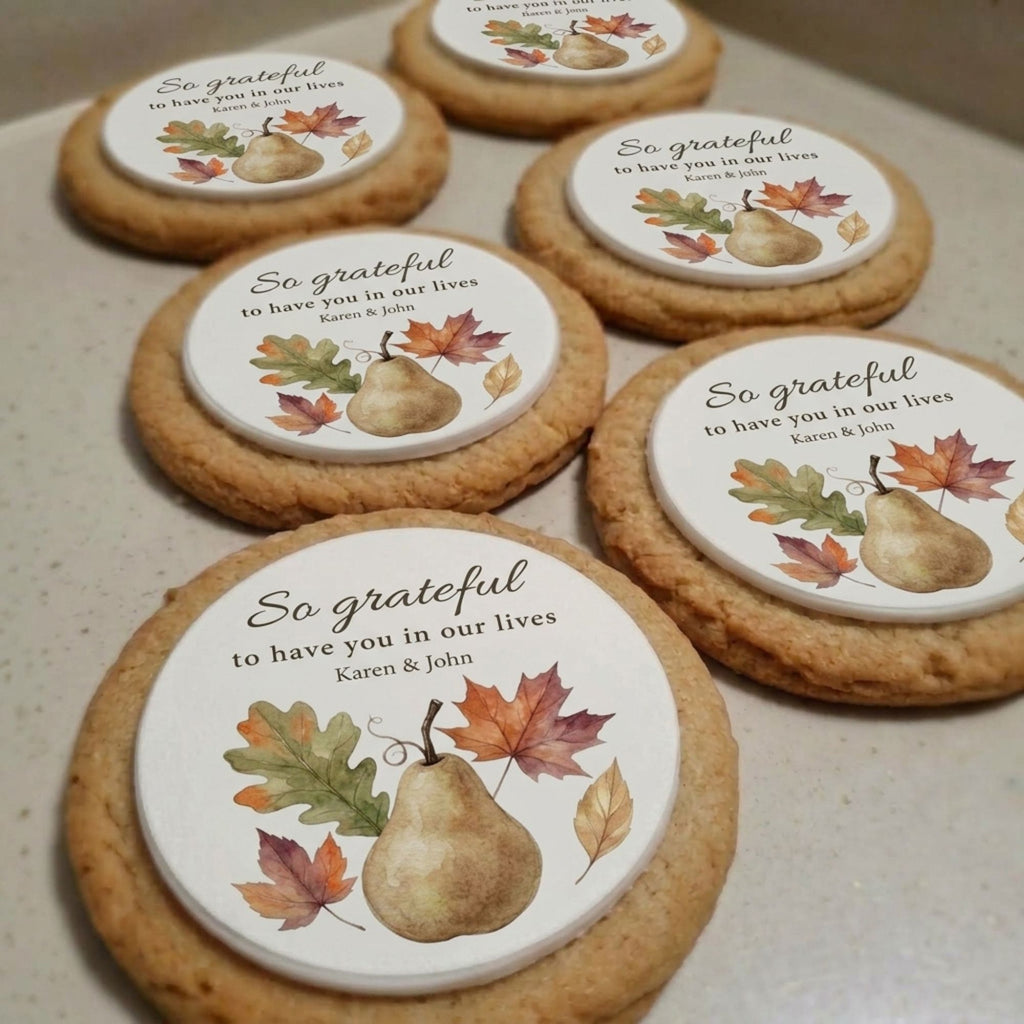 Personalized Fall Cookie Favors | The Keepsake Collection