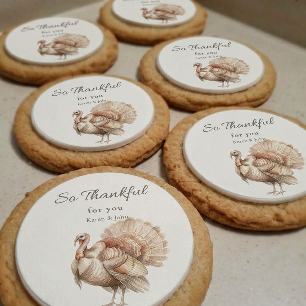 Personalized Thanksgiving Cookie Favors | The Keepsake Collection