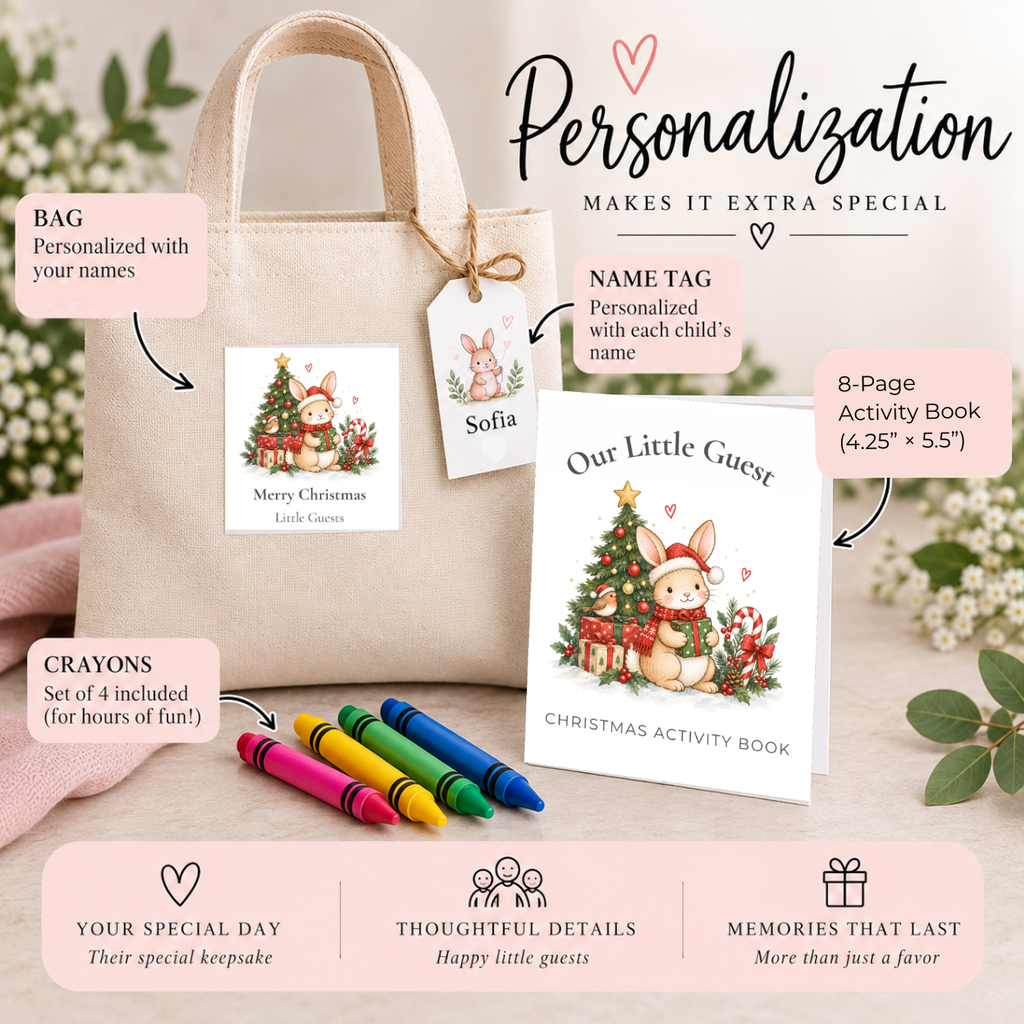 Christmas Activity Kits for Kids | Little Guests