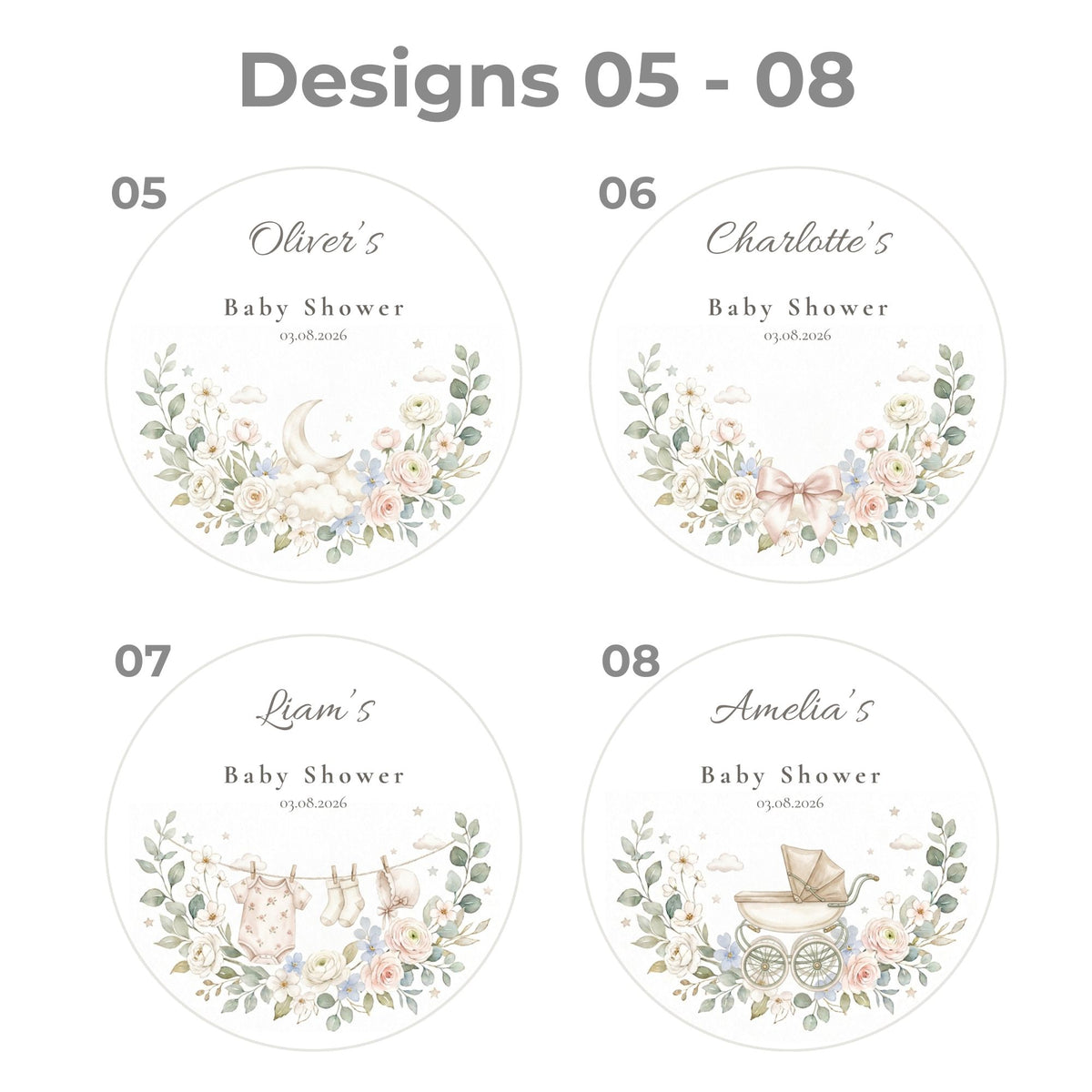 Personalized Baby Shower Cookie Favors | The Keepsake Collection