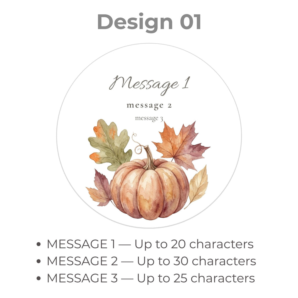 Personalized Fall Cookie Favors | The Keepsake Collection