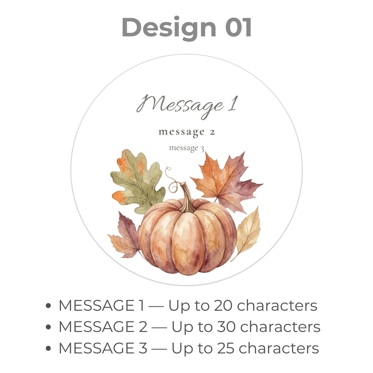 Personalized Fall Cookie Favors | The Keepsake Collection