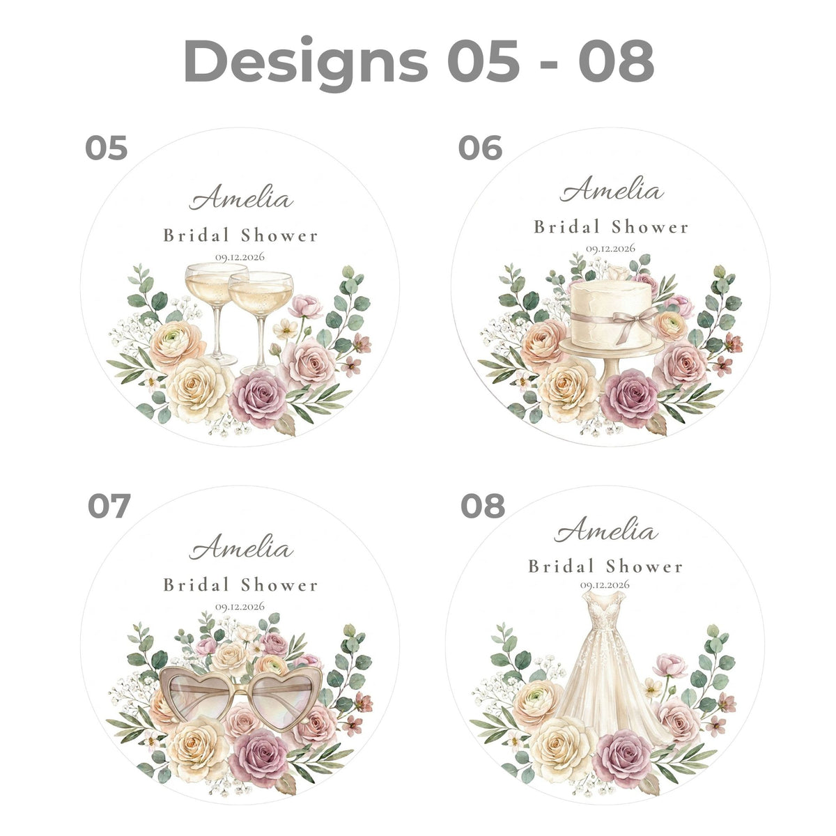 Personalized Bridal Shower Cookie Favors | The Keepsake Collection