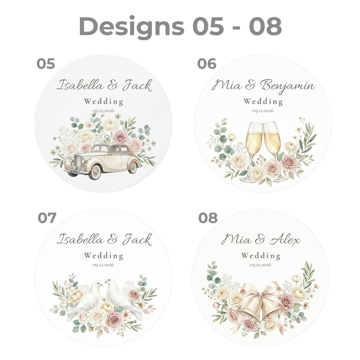 Personalized Wedding Cookie Favors | The Keepsake Collection