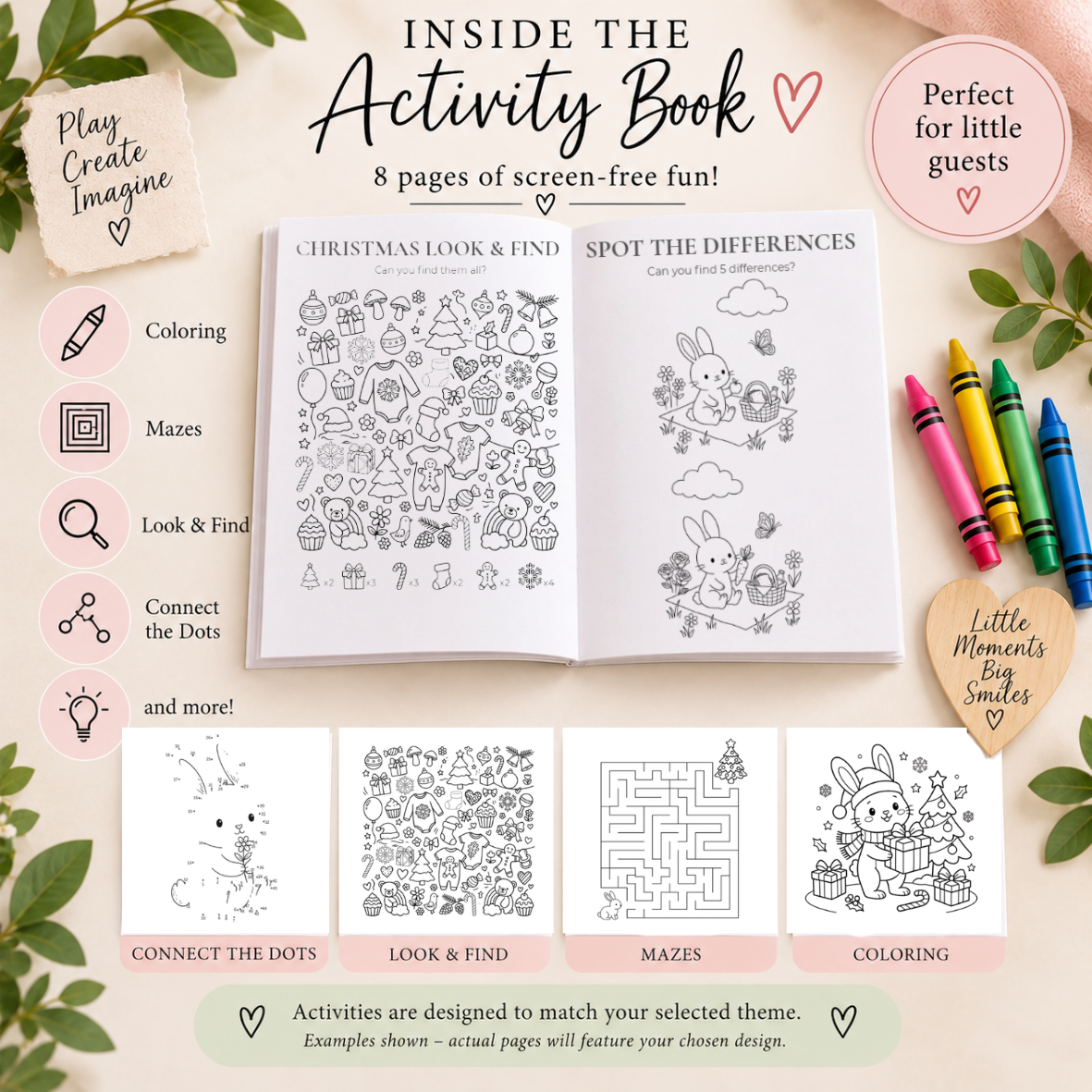 Christmas Activity Kits for Kids | Little Guests