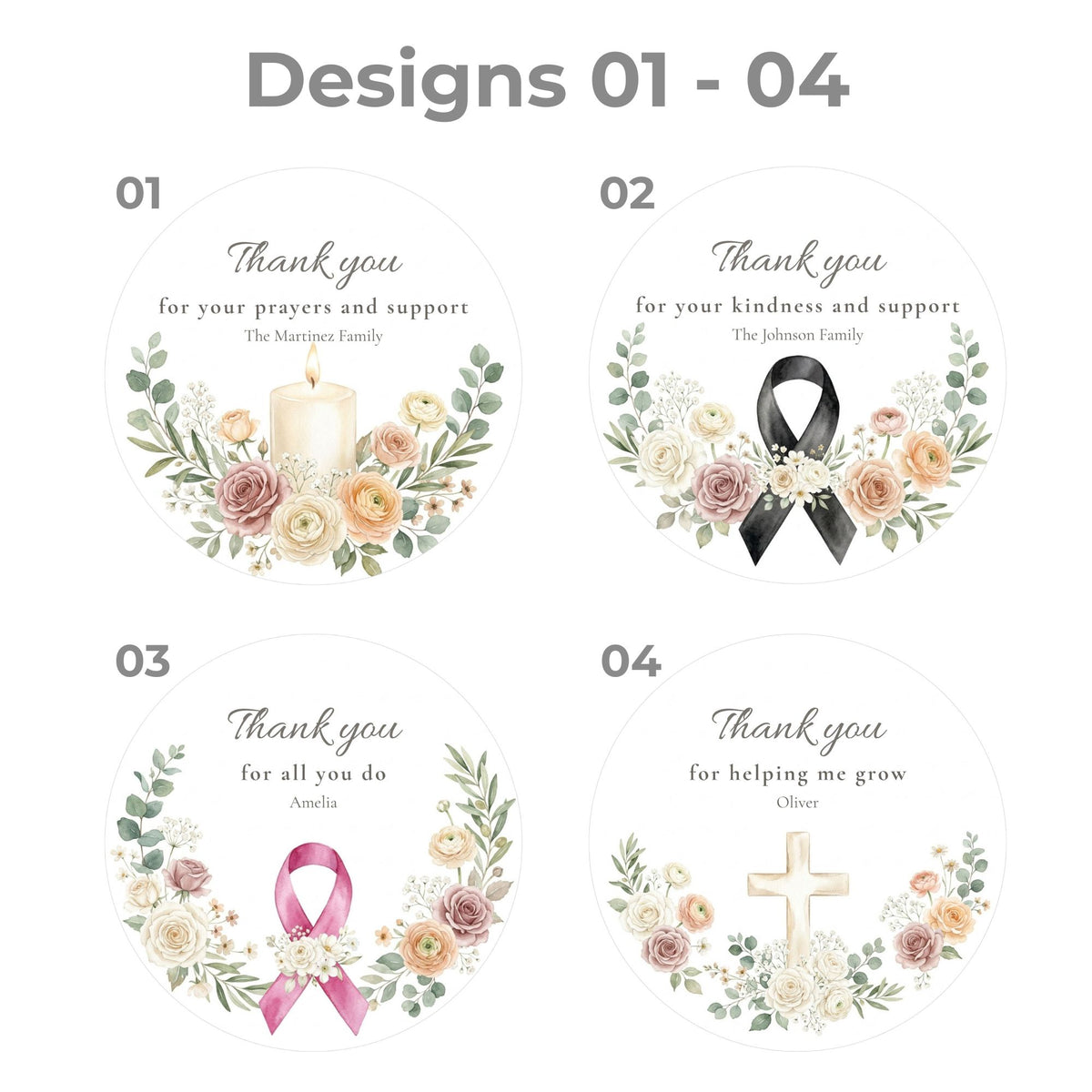 Personalized Thank You Cookie Favors | The Keepsake Collection