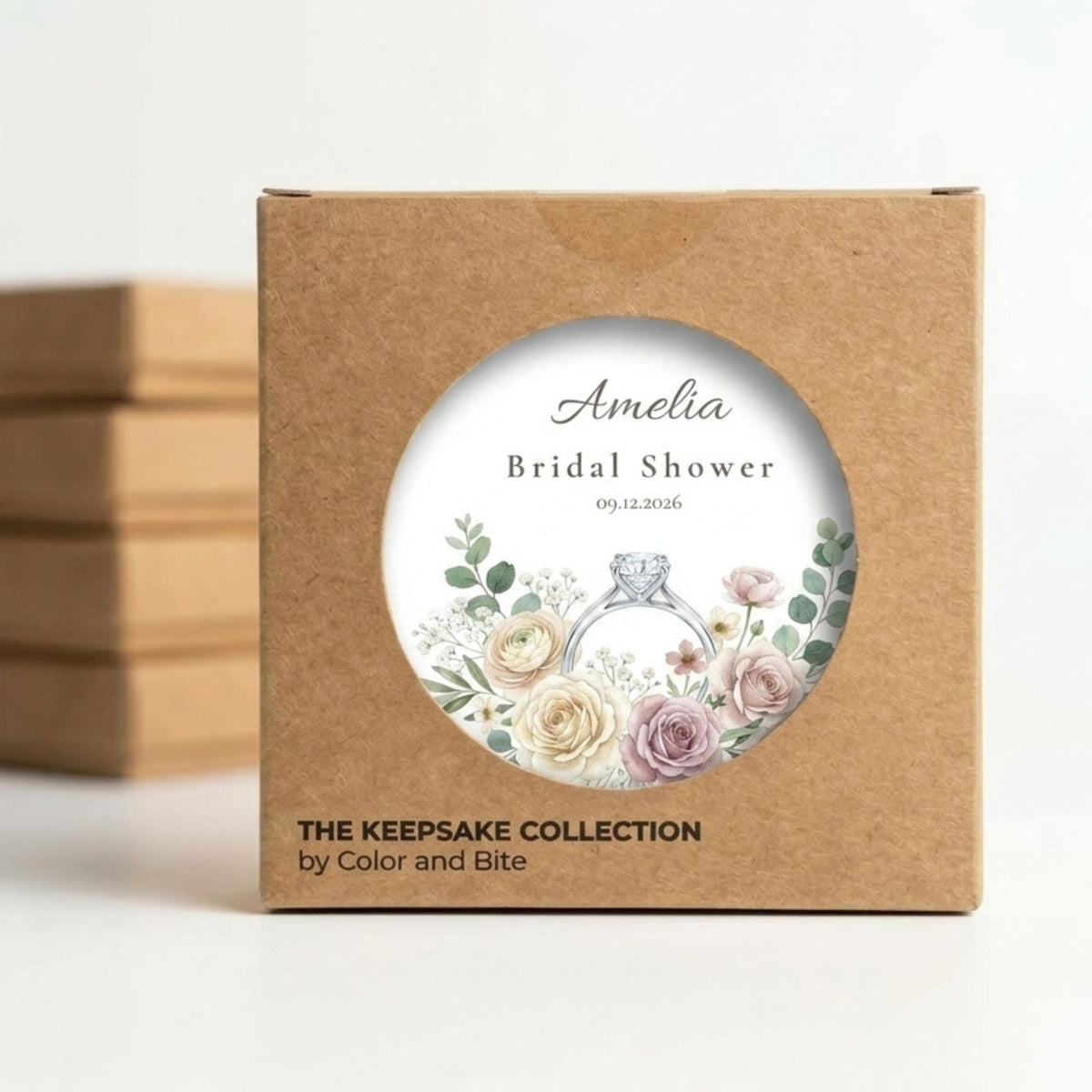 Personalized Bridal Shower Cookie Favors | The Keepsake Collection