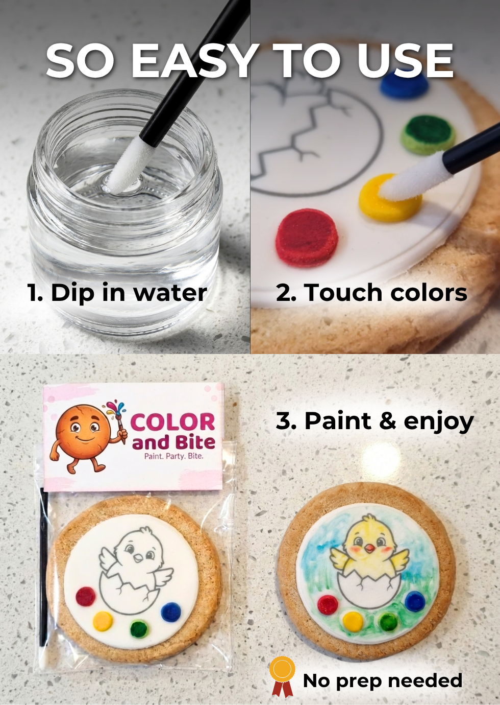 New Year Paint Your Own Cookie Kit
