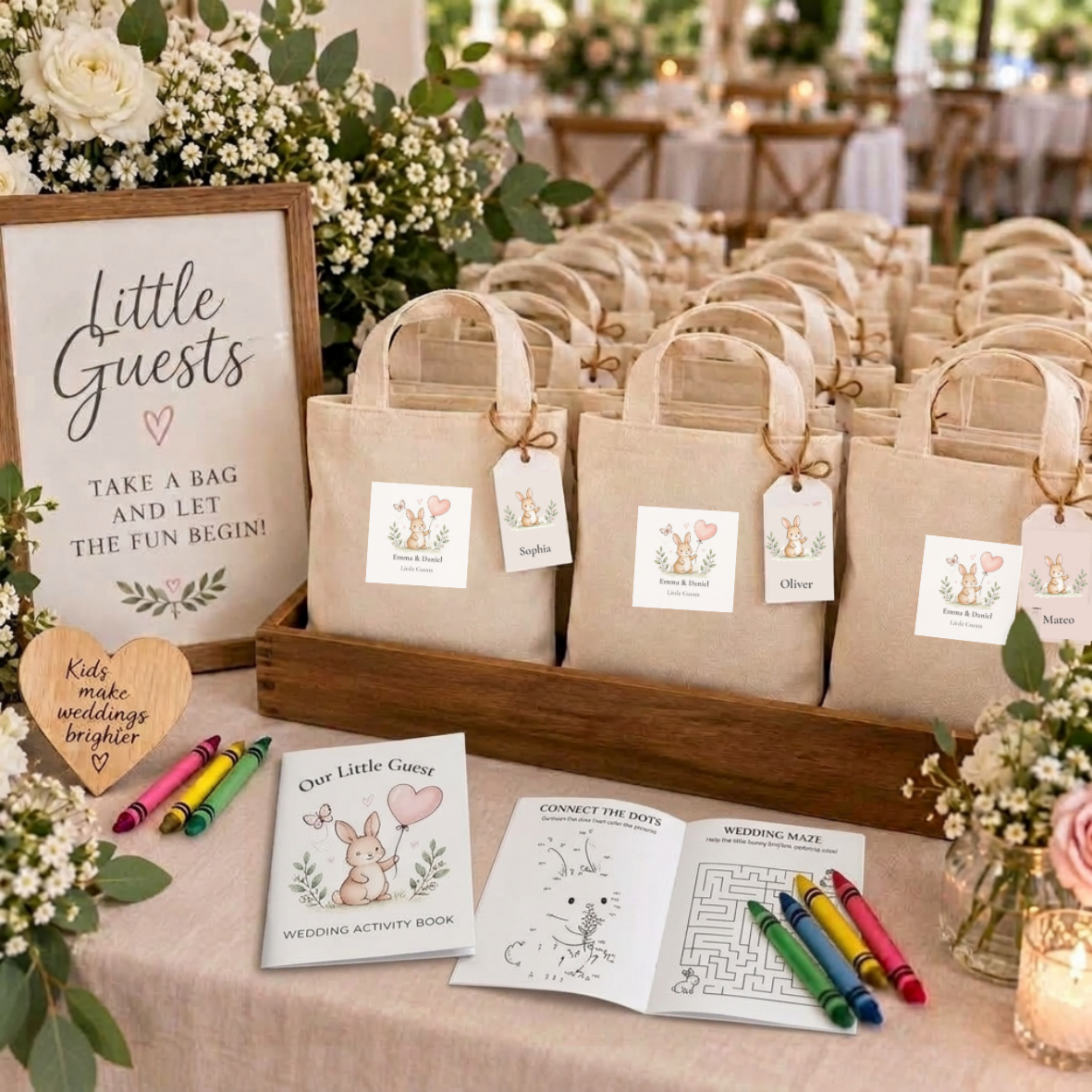 Personalized Christian Activity Kits for Kids | Little Guests