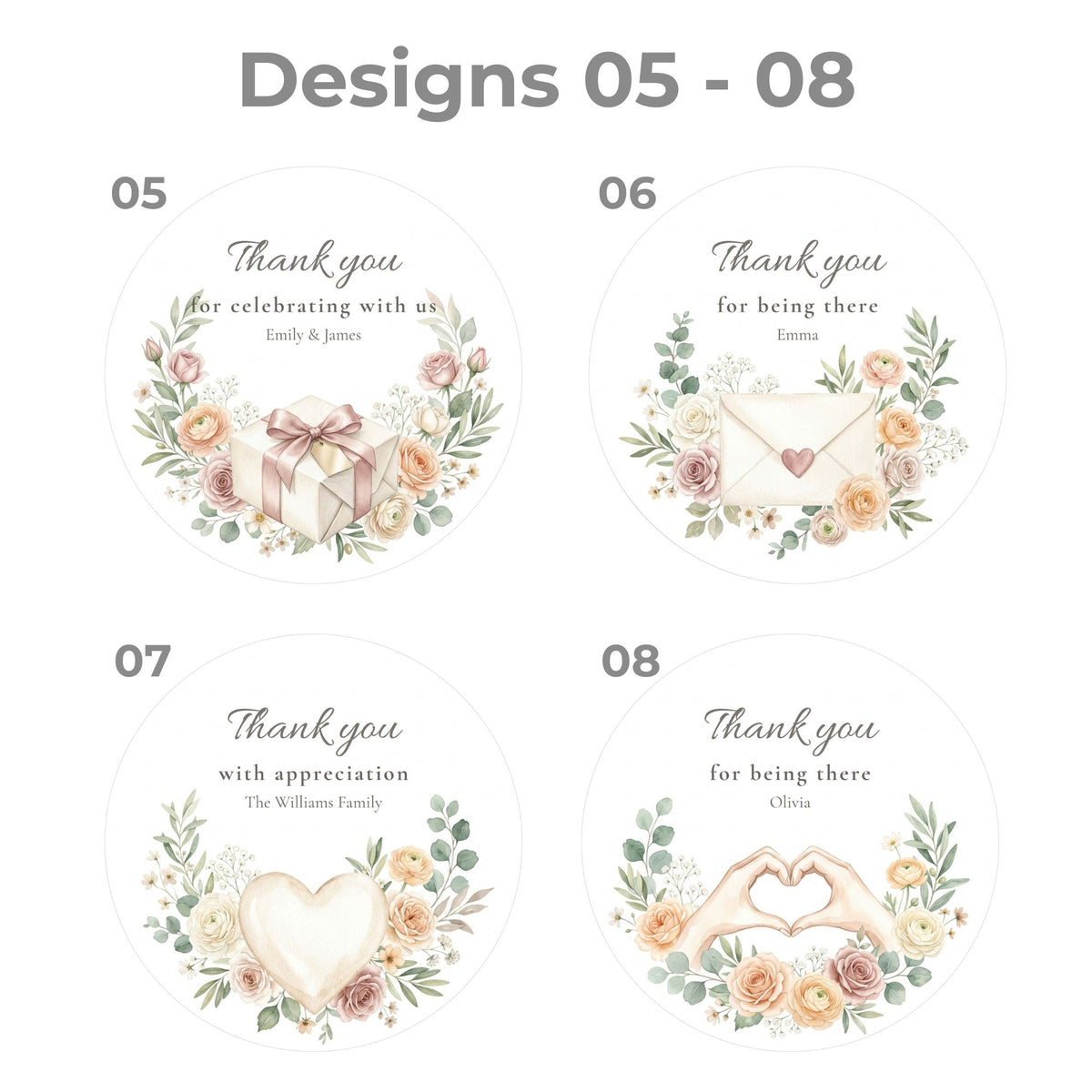 Personalized Thank You Cookie Favors | The Keepsake Collection