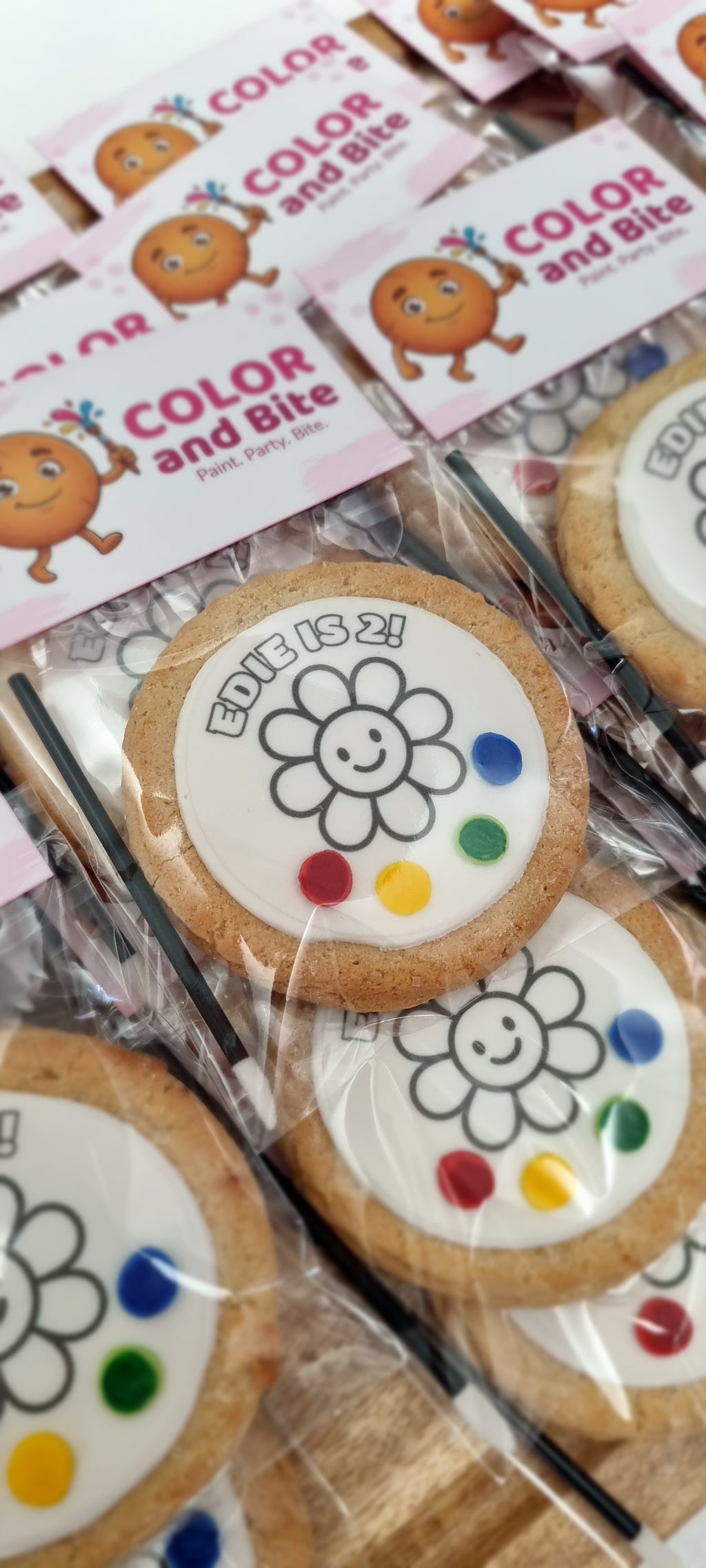 Custom Paint Your Own Cookie Kit