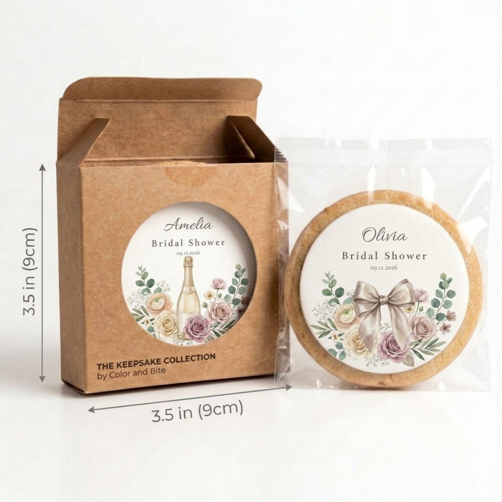 Personalized Bridal Shower Cookie Favors | The Keepsake Collection