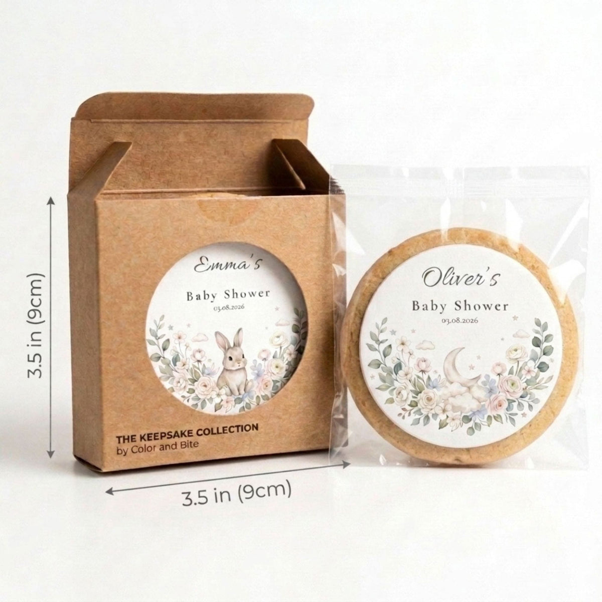 Personalized Baby Shower Cookie Favors | The Keepsake Collection