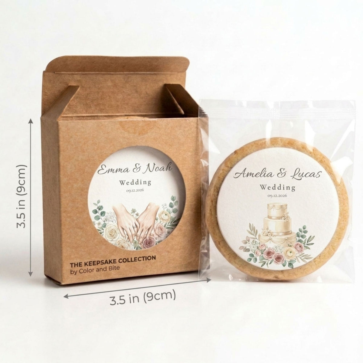 Personalized Wedding Cookie Favors | The Keepsake Collection