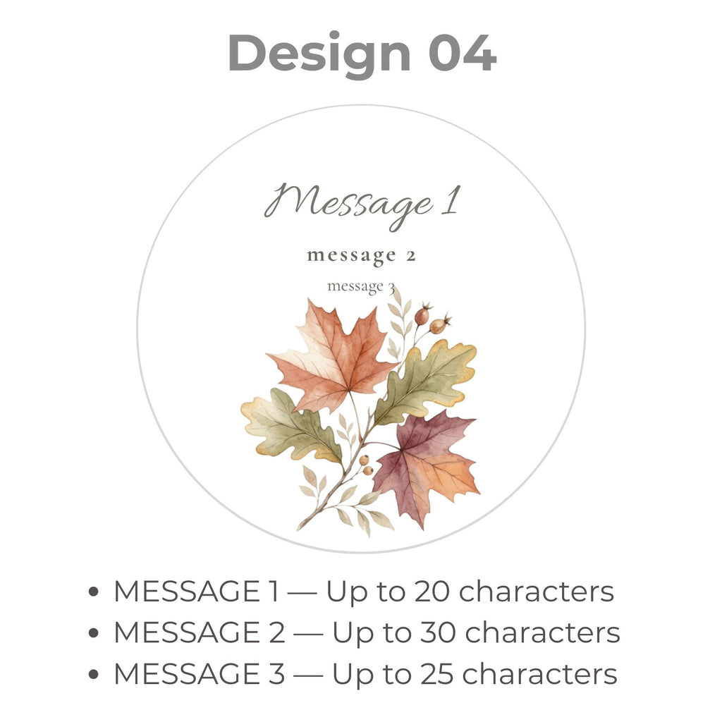 Personalized Fall Cookie Favors | The Keepsake Collection