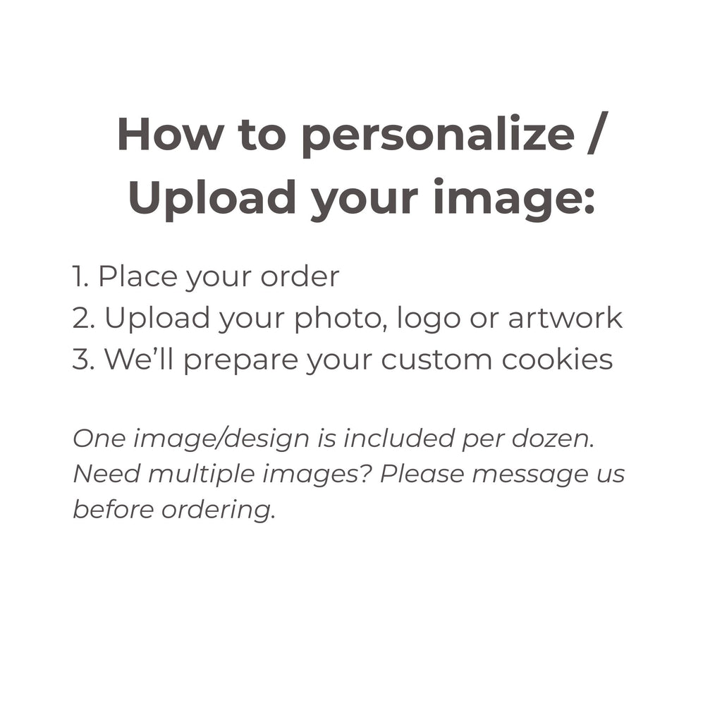 Custom Photo or Logo Cookie Favors | The Keepsake Collection