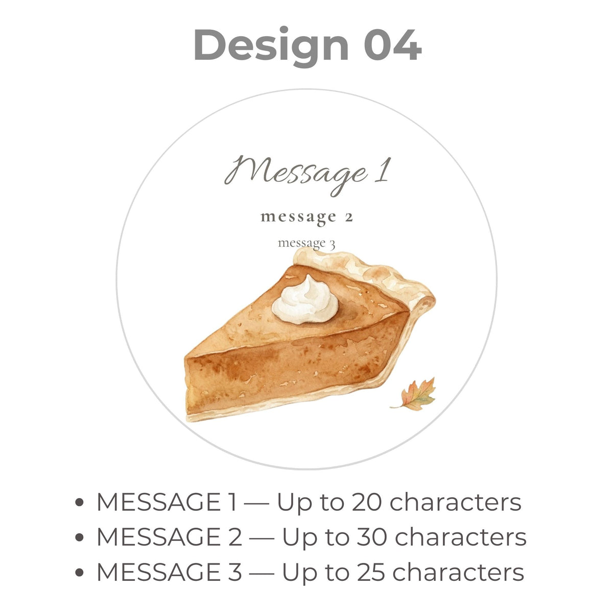 Personalized Thanksgiving Cookie Favors | The Keepsake Collection