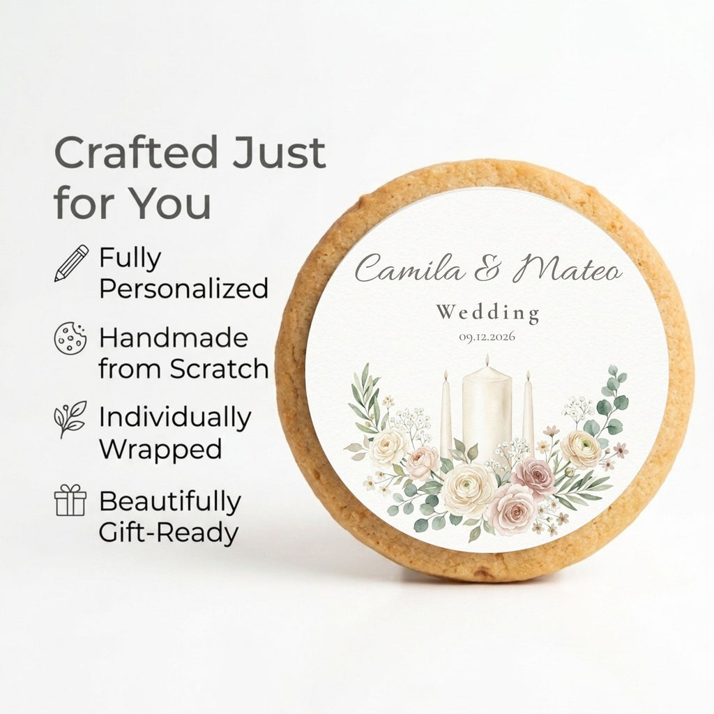 Personalized Wedding Cookie Favors | The Keepsake Collection