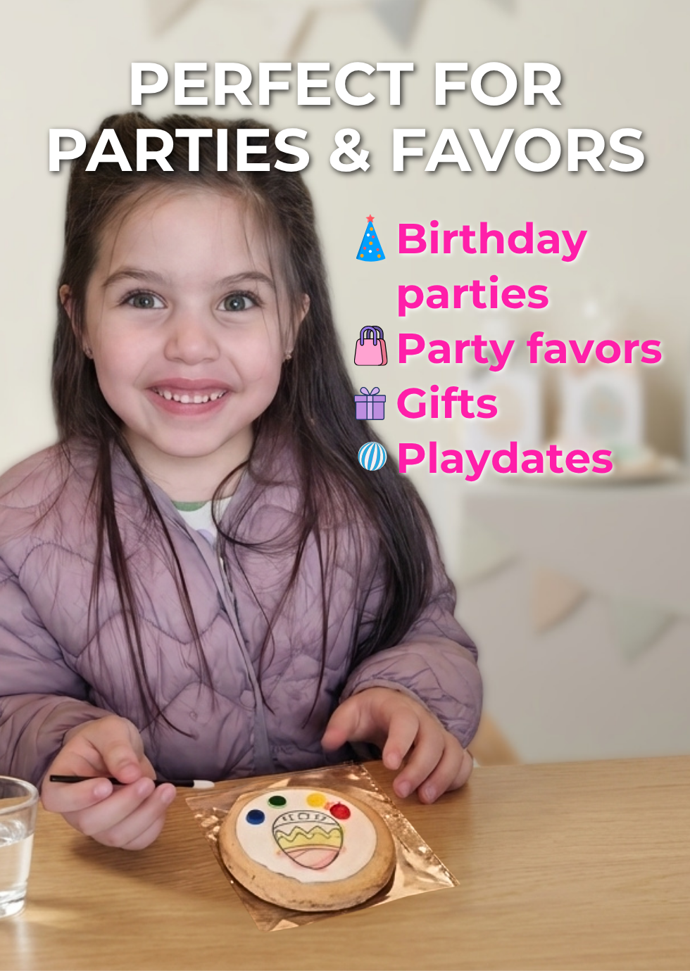 Construction Paint Your Own Cookie Kit