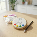 ColorAndBite™ Rainbow Party Cookie Painting Kit – Party Dozen (12)